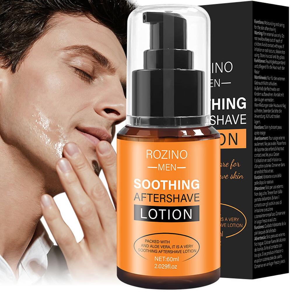 Men'S Grooming Aftershave - ผลิตภัณฑ์หลังโกนหนวดสำหรับผู้ชาย สูตรธรรมชาติ บำรุงผิวล้ำลึก ช่วยฟื้นฟู ซ่อมแซมหนวดเคราที่แห้งเสีย ให้ความรู้สึกสดชื่น