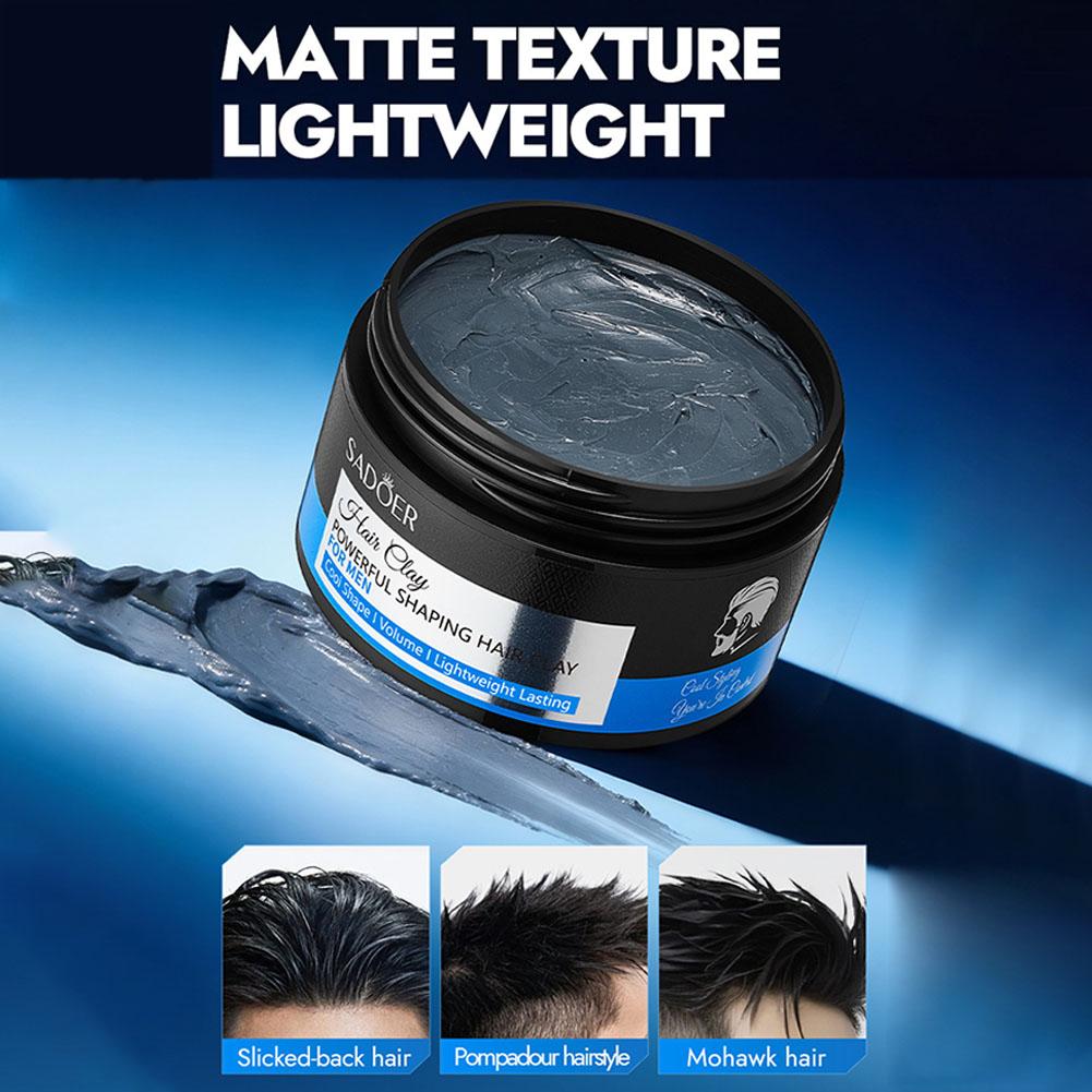 Men Grooming Usa - ดินเหนียวจัดแต่งทรงผมสำหรับผู้ชาย ติดทนนาน ให้ลุคแมทท์ แว็กซ์จัดแต่งทรงผม เพิ่มวอลลุ่ม ครีมจัดแต่งทรงผมสำหรับผู้ชาย