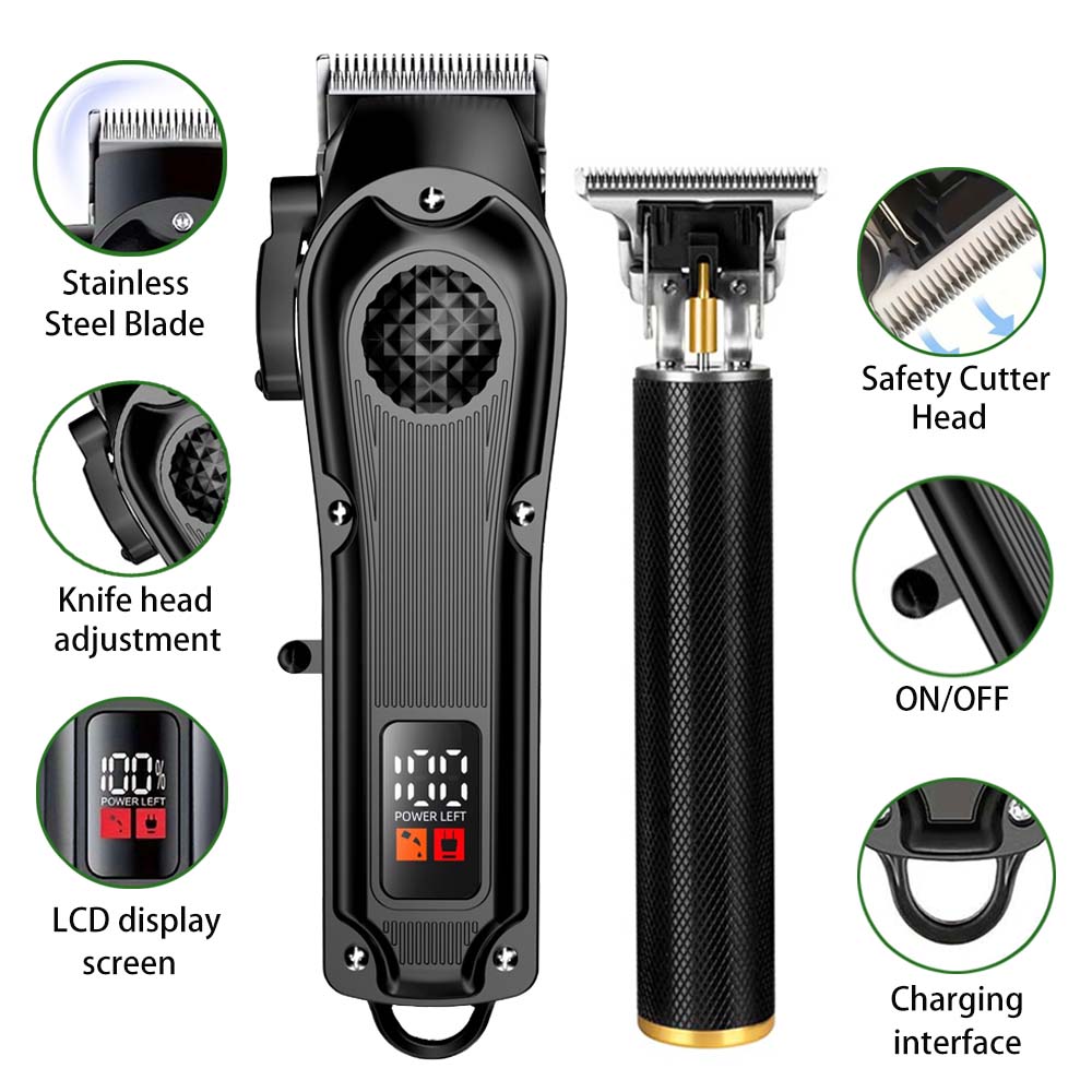 เครื่องตัดผมมืออาชีพพร้อมจอแสด - Men'S Grooming Essentials บทวิจารณ์และราคา