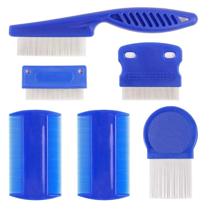 4 ชิ้น/6 ชิ้น หวีสำหรับสัตว์เล - Comb Fine Tooth บทวิจารณ์และราคา