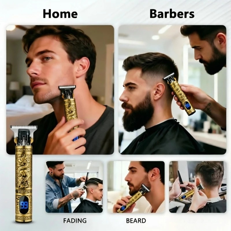 เครื่องโกนหนวดไฟฟ้า T9 แบบไร้ส - Men'S Grooming Essentials บทวิจารณ์และราคา