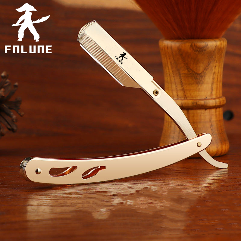 มีดโกนผมตรงสำหรับผู้ชาย FnLune - Straight Razor Safety บทวิจารณ์และราคา