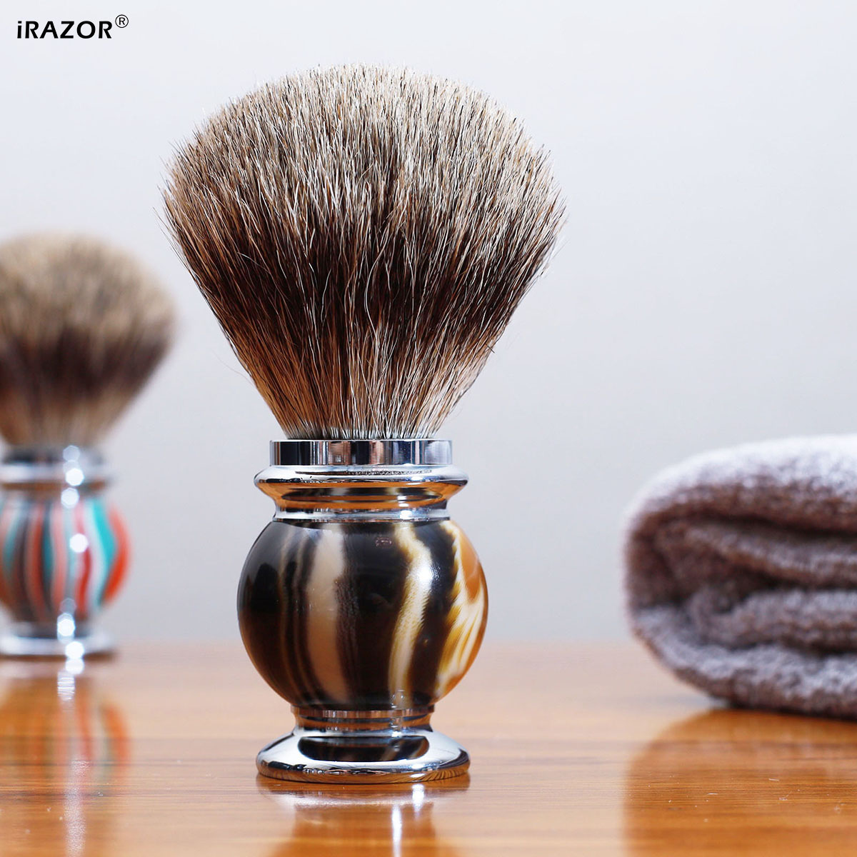 แปรงโกนหนวด iRAZOR Silvertip ส - Men'S Grooming Essentials บทวิจารณ์และราคา