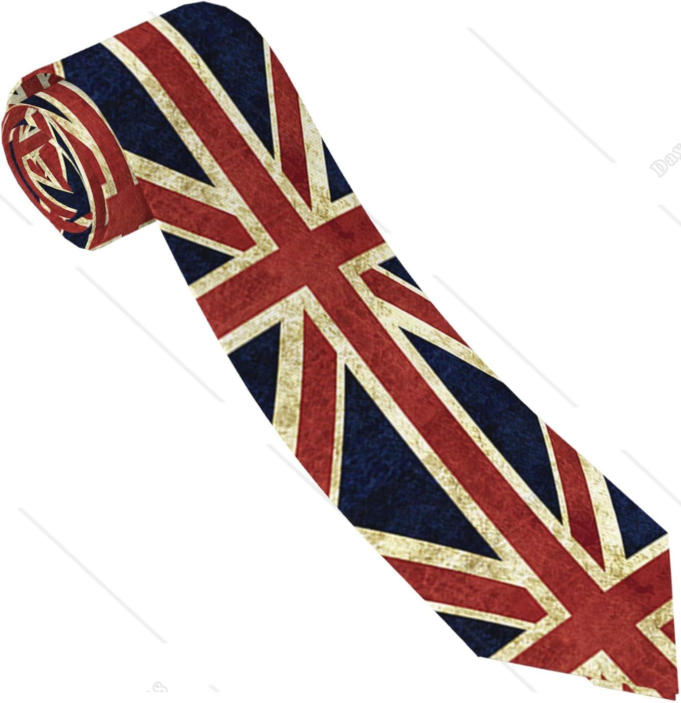 UK Flag Men's Tie เนคไทชุดสูทธ - Men'S Grooming Uk บทวิจารณ์และราคา
