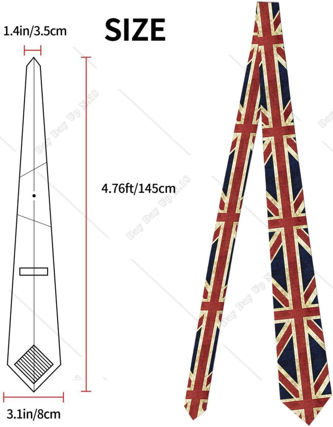 UK Flag Men's Tie เนคไทชุดสูทธ - Men'S Grooming Uk บทวิจารณ์และราคา