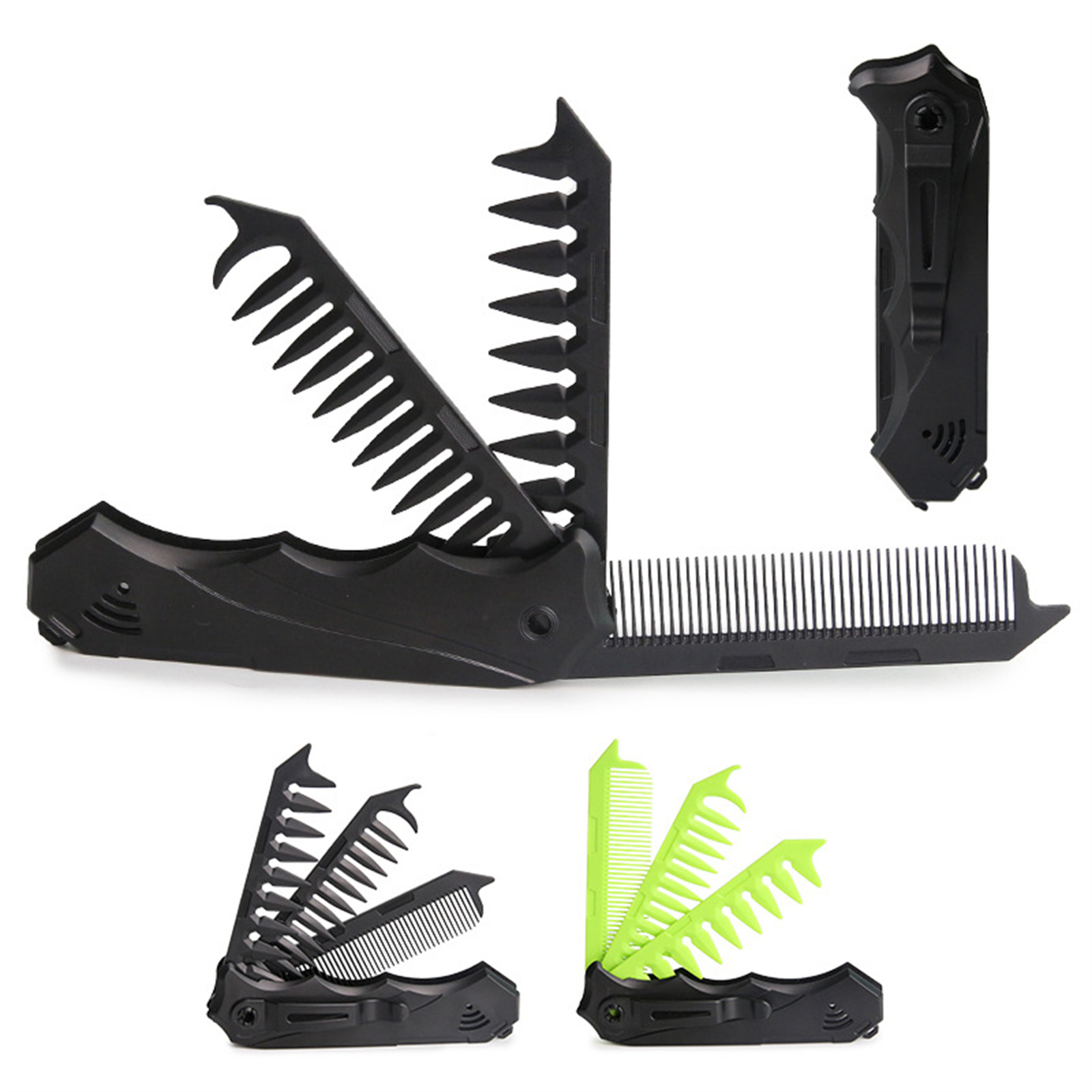 หวีพับได้สองด้าน สำหรับผู้ชายแ - Men'S Grooming Essentials บทวิจารณ์และราคา