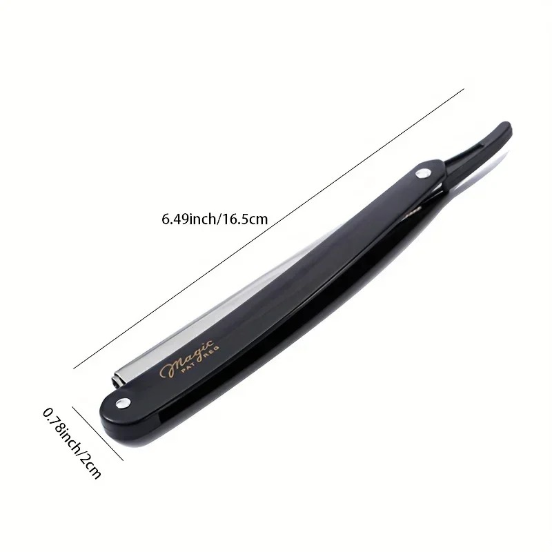 มีดโกนหนวดแบบมืออาชีพ ใบมีดตรง - Straight Razor Safety บทวิจารณ์และราคา