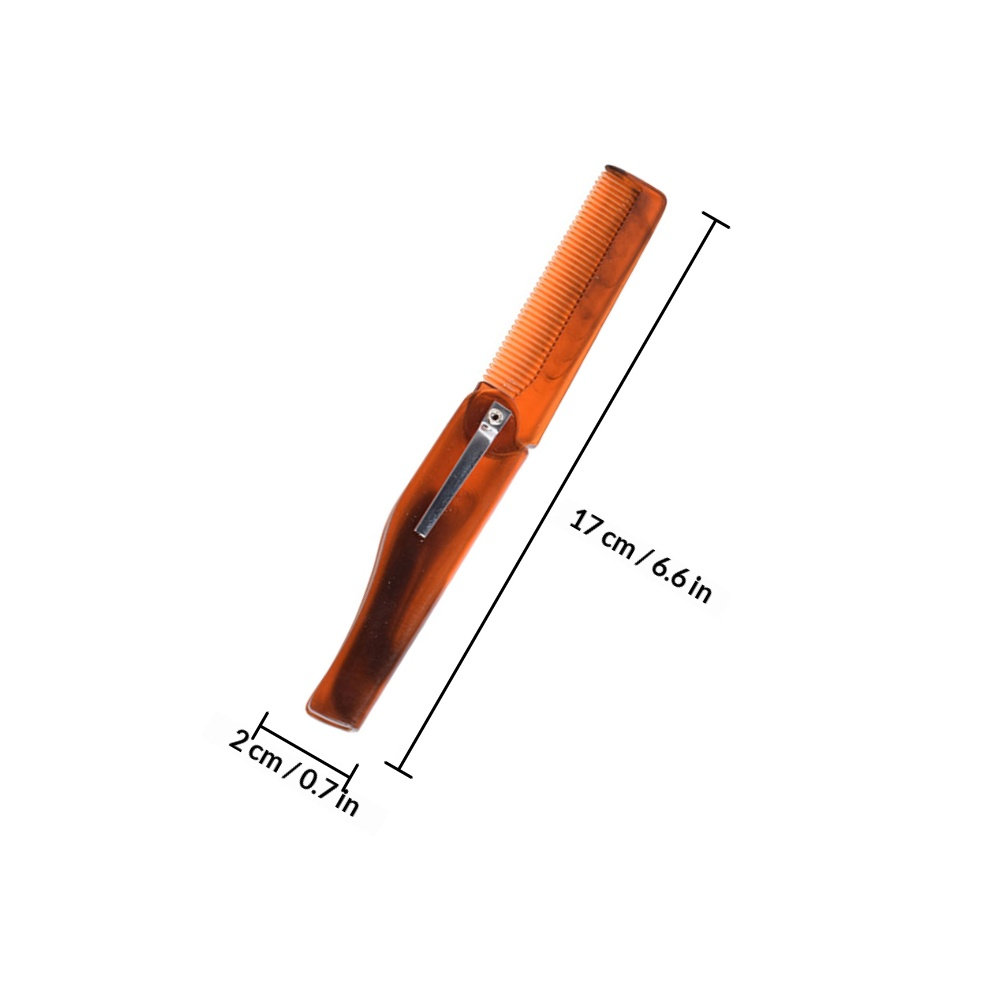 หวีพับได้สำหรับผู้ชาย หวีพกพาส - Comb Fine Tooth บทวิจารณ์และราคา