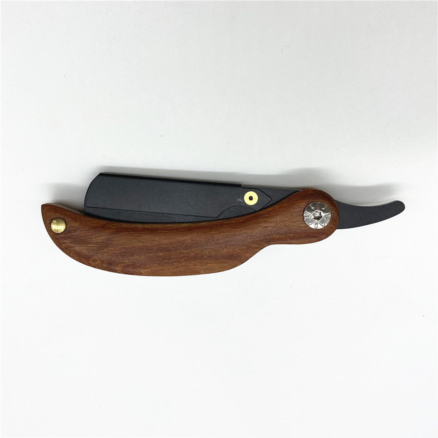 มีดโกนหนวดแบบพกพาสำหรับผู้ชาย  - Straight Razor Safety บทวิจารณ์และราคา