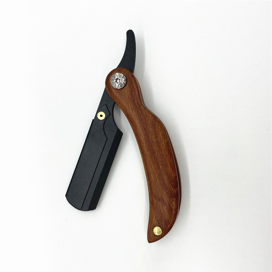 มีดโกนหนวดแบบพกพาสำหรับผู้ชาย  - Straight Razor Safety บทวิจารณ์และราคา
