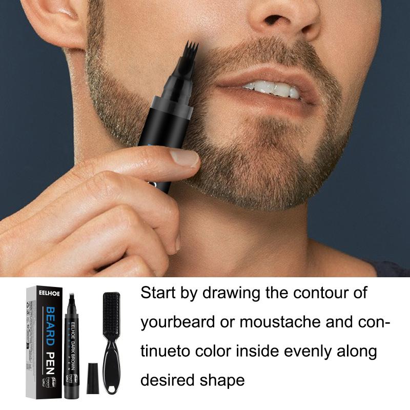ชุดปากกาเติมเคราแบบ 4 หัว กันน - Men'S Grooming Aftershave บทวิจารณ์และราคา