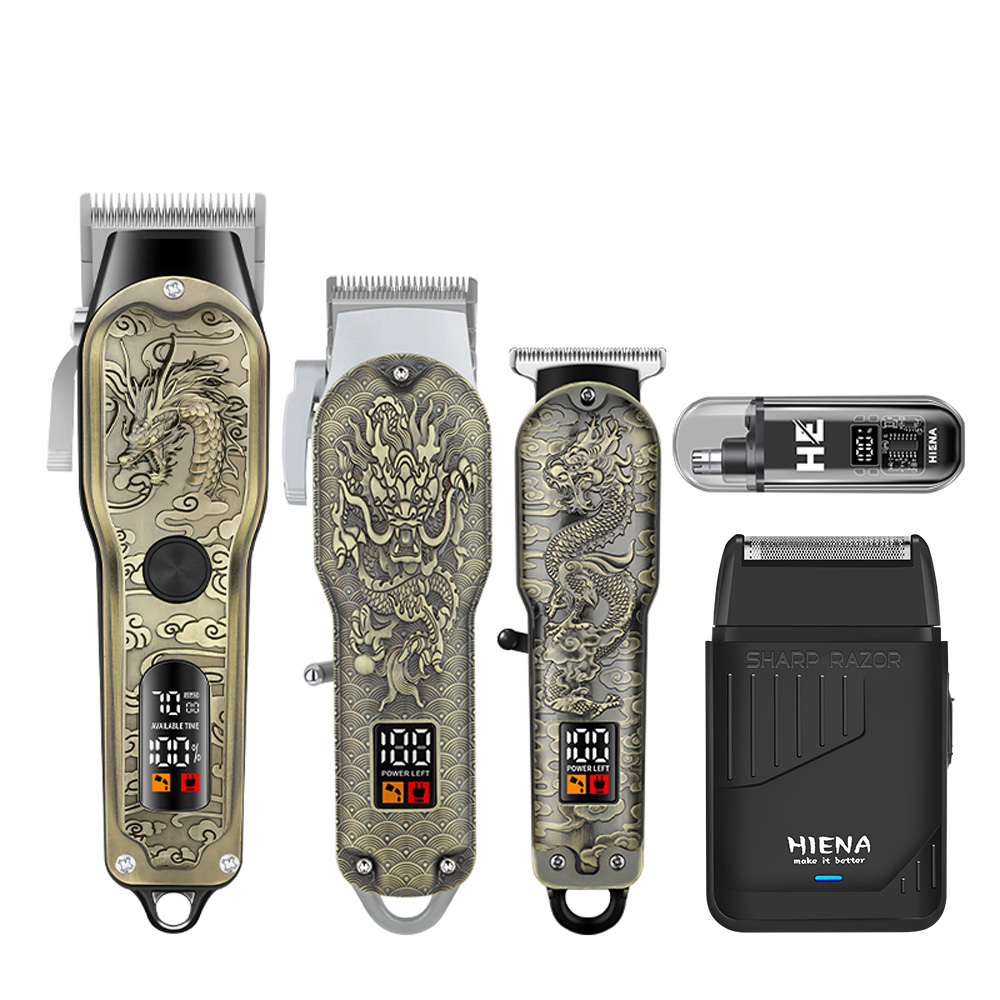 HIENA ชุดเครื่องตัดผมมืออาชีพ  - Men'S Grooming Essentials บทวิจารณ์และราคา