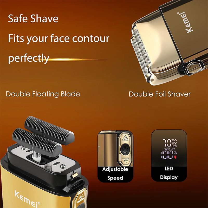 เครื่องตัดผม Kemei KM-TX10 T9  - Men'S Grooming Essentials บทวิจารณ์และราคา