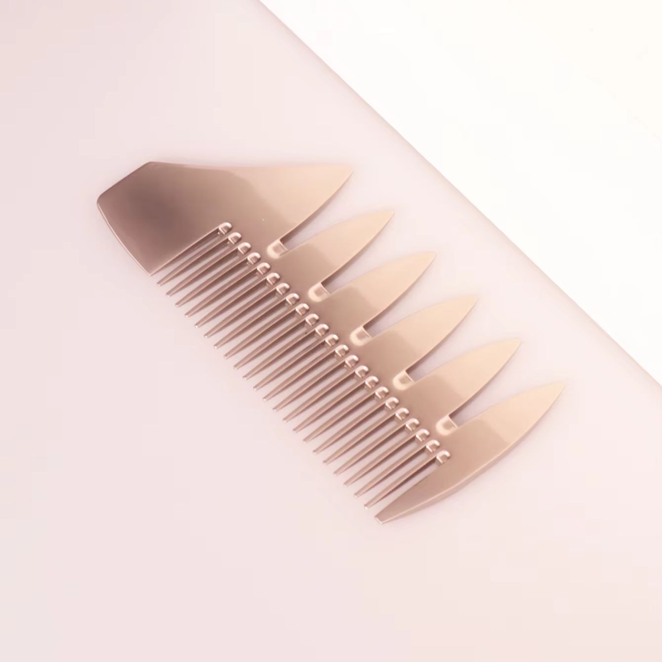 หวีโลหะสแตนเลส 2 ด้าน 1 ชิ้น ห - Comb Fine Tooth บทวิจารณ์และราคา