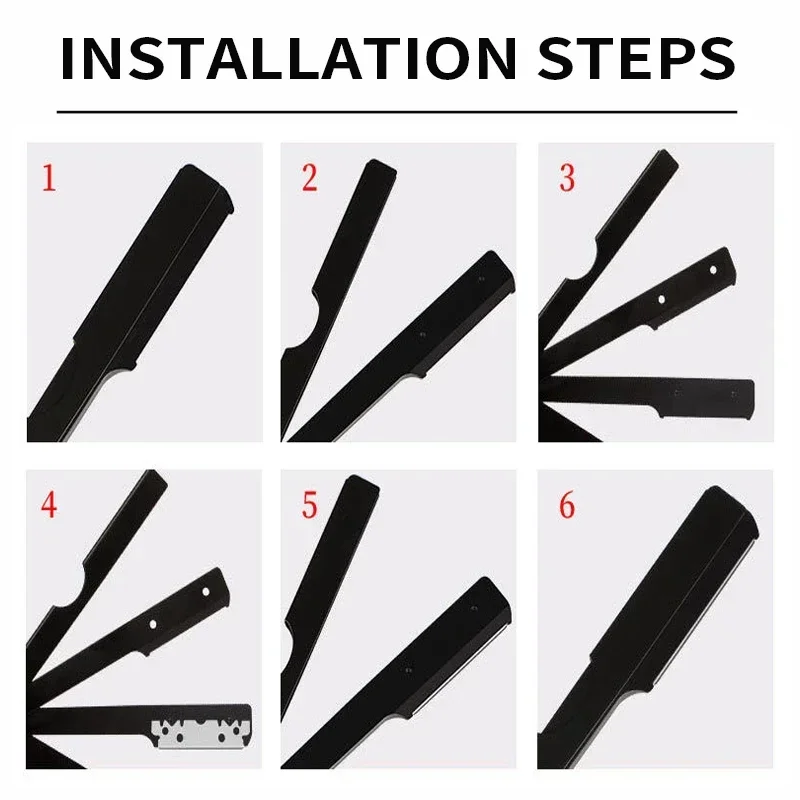 มีดโกนหนวดสำหรับผู้ชายที่โกนหน - Straight Razor Safety บทวิจารณ์และราคา