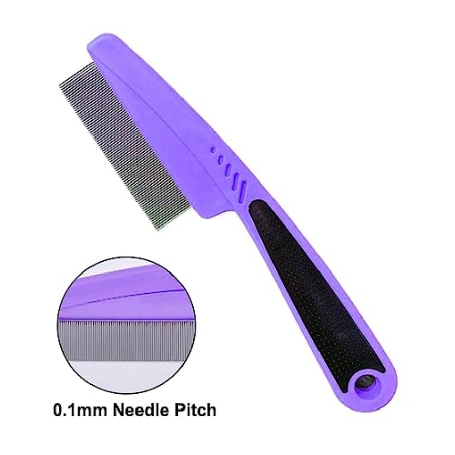 หวีกำจัดเห็บหมัดพร้อมด้ามจับยา - Comb Fine Tooth บทวิจารณ์และราคา